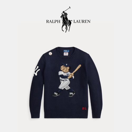 Suéter de punto con estampado frontal R&L