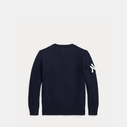 Suéter de punto con estampado frontal R&L