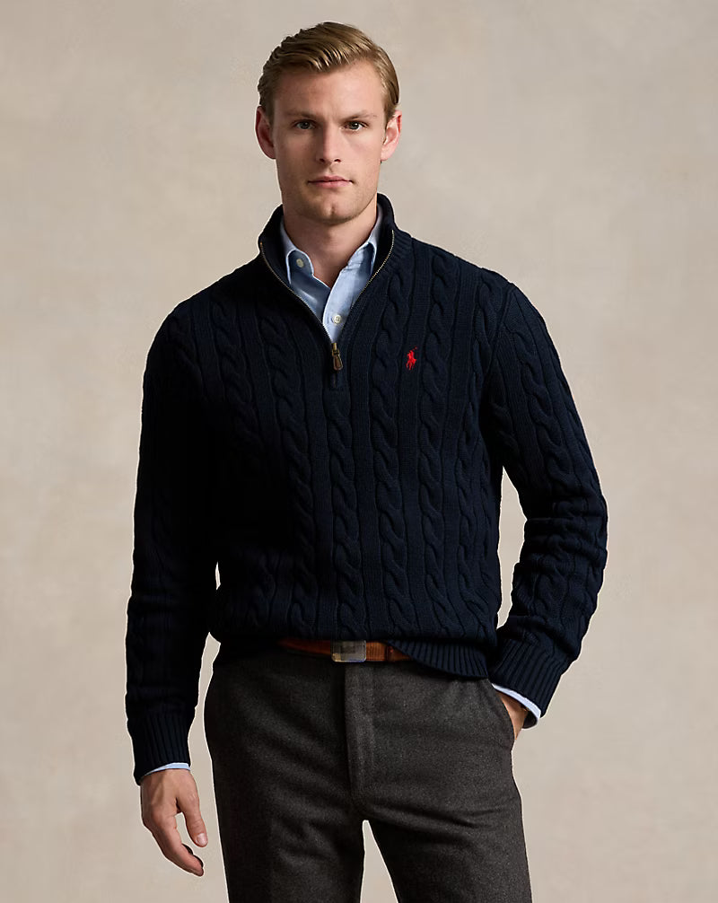 Polo RL Quarter Zip Sweater