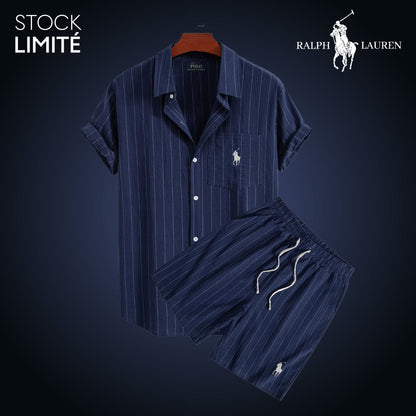 Exklusive Limited Edition: Stilvolles Set aus T-Shirt und Shorts.