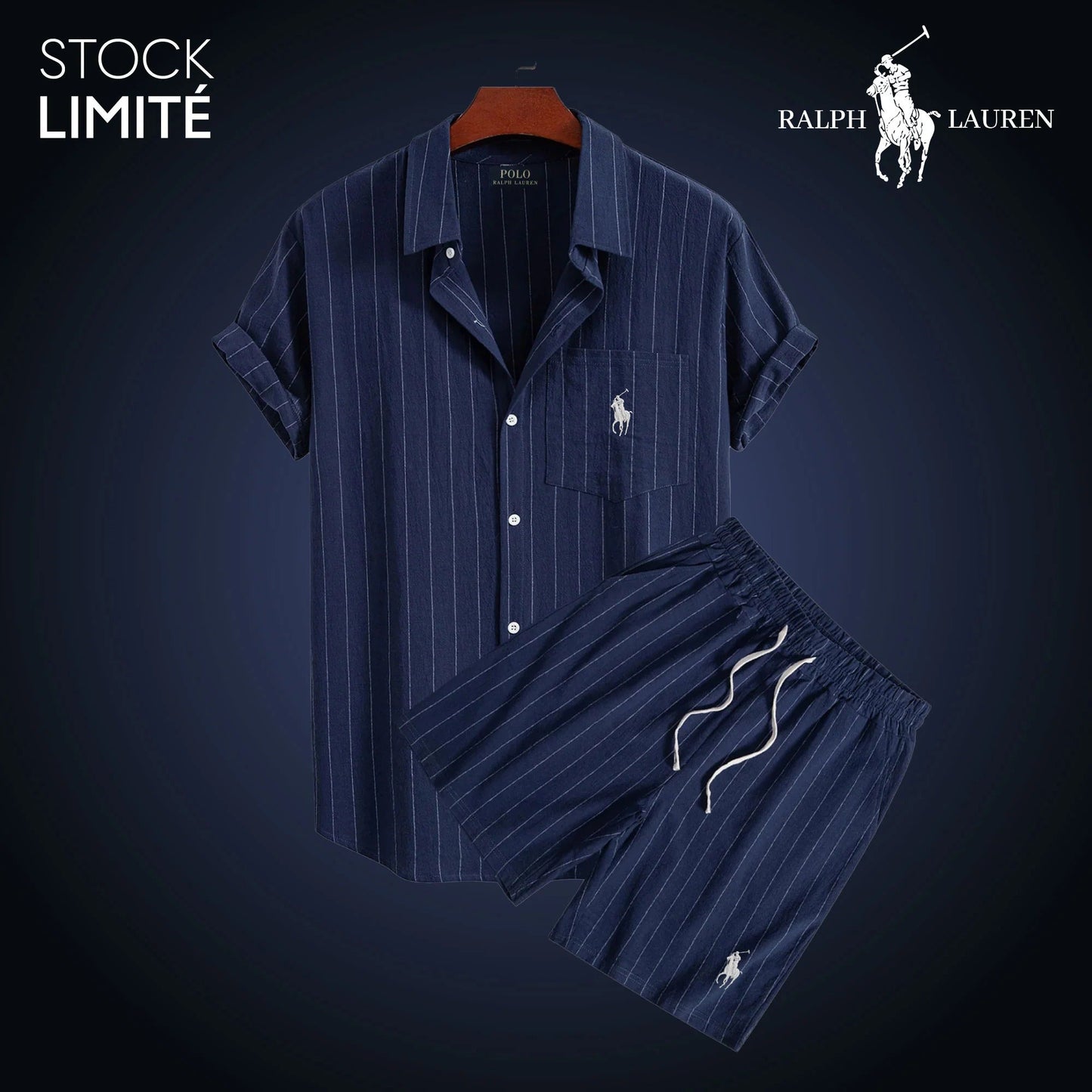 Exklusive Limited Edition: Stilvolles Set aus T-Shirt und Shorts.