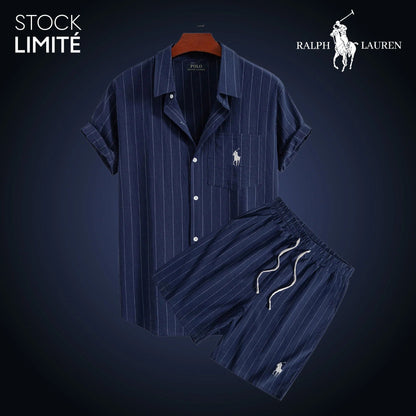 Exklusive Limited Edition: Stilvolles Set aus T-Shirt und Shorts.