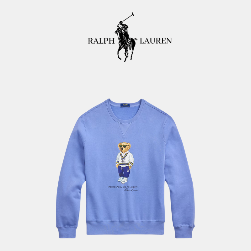 Classic R&L Fleece Sweatshirt with Front Print