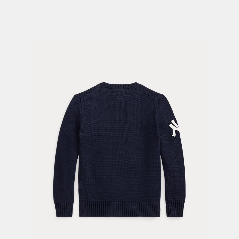 Knit Sweater with R&L Front Print