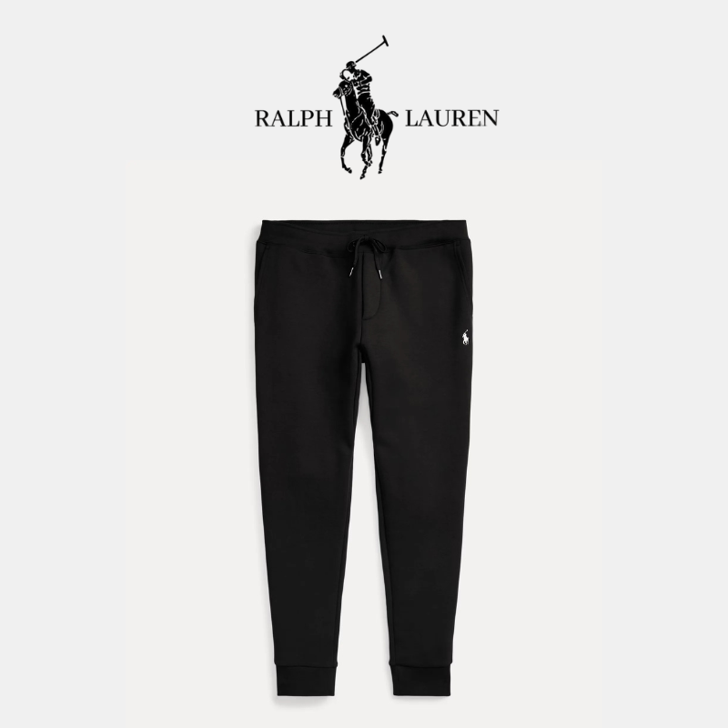 Jogginghose aus Double-Knit mit R&L Akzent