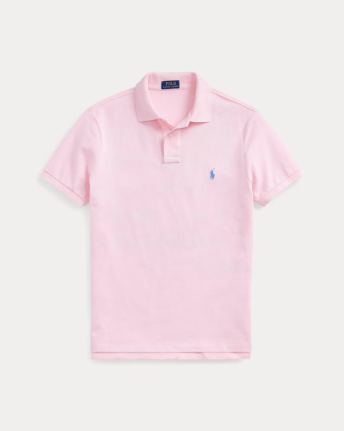 Poloshirt aus atmungsaktivem Baumwoll-Mesh mit R&L Detail