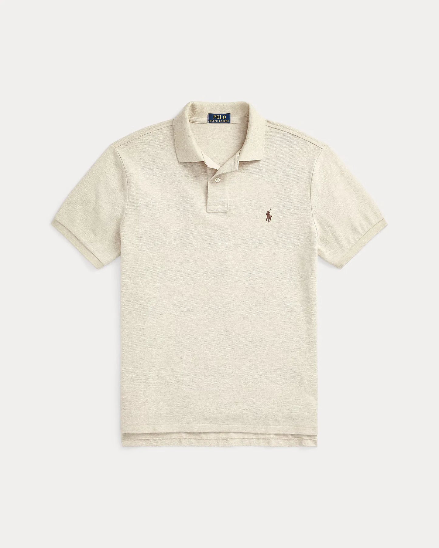Poloshirt aus atmungsaktivem Baumwoll-Mesh mit R&L Detail