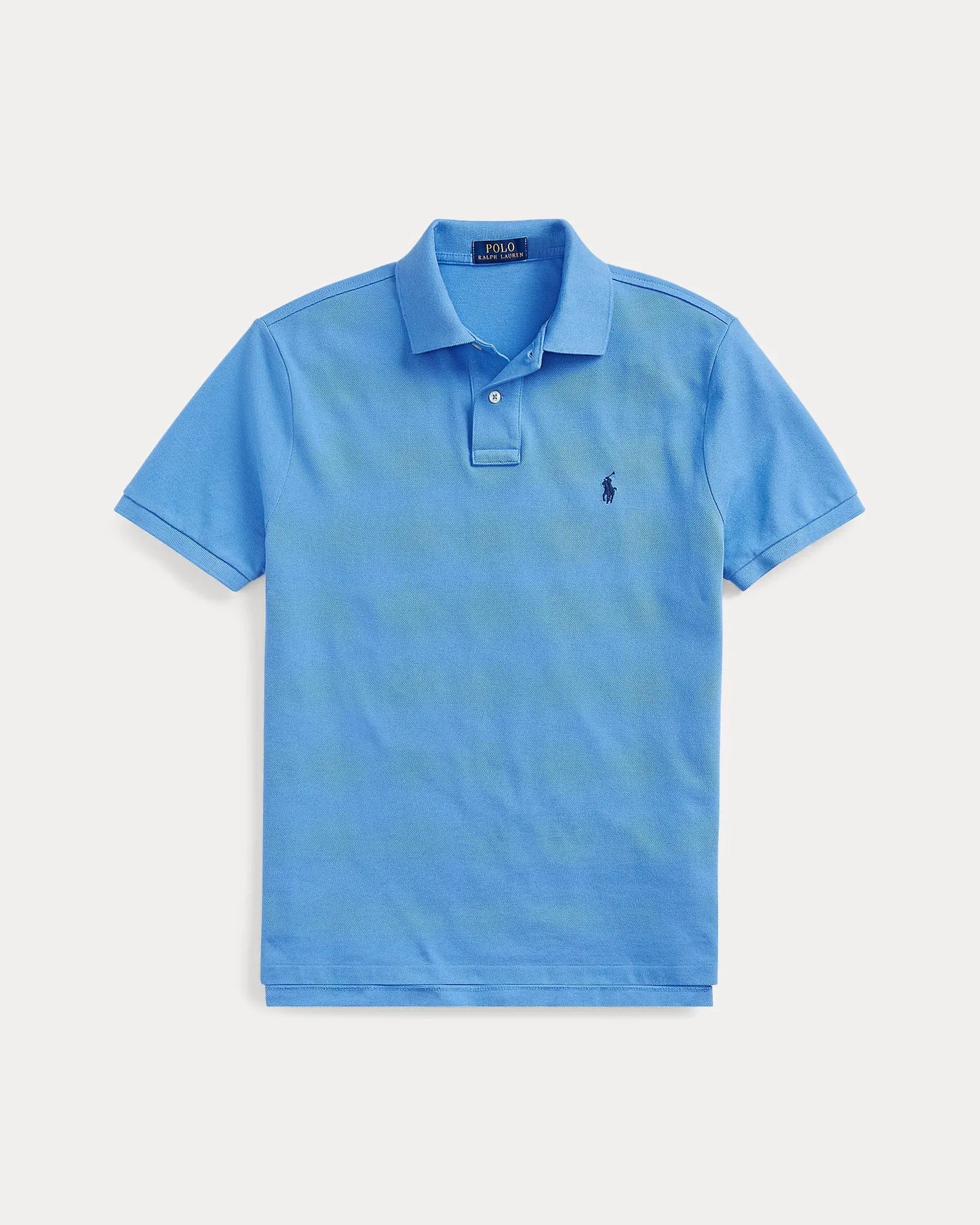 Poloshirt aus atmungsaktivem Baumwoll-Mesh mit R&L Detail