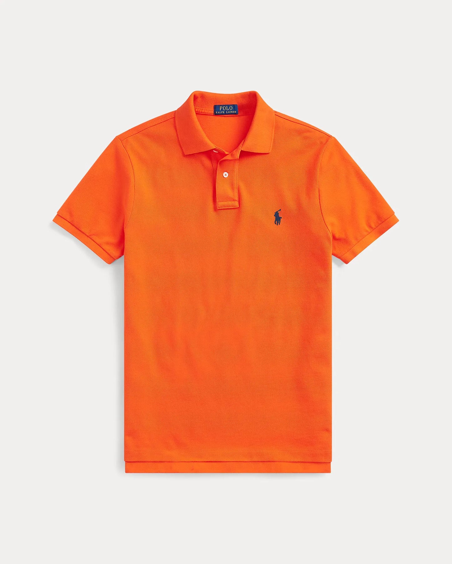 Poloshirt aus atmungsaktivem Baumwoll-Mesh mit R&L Detail