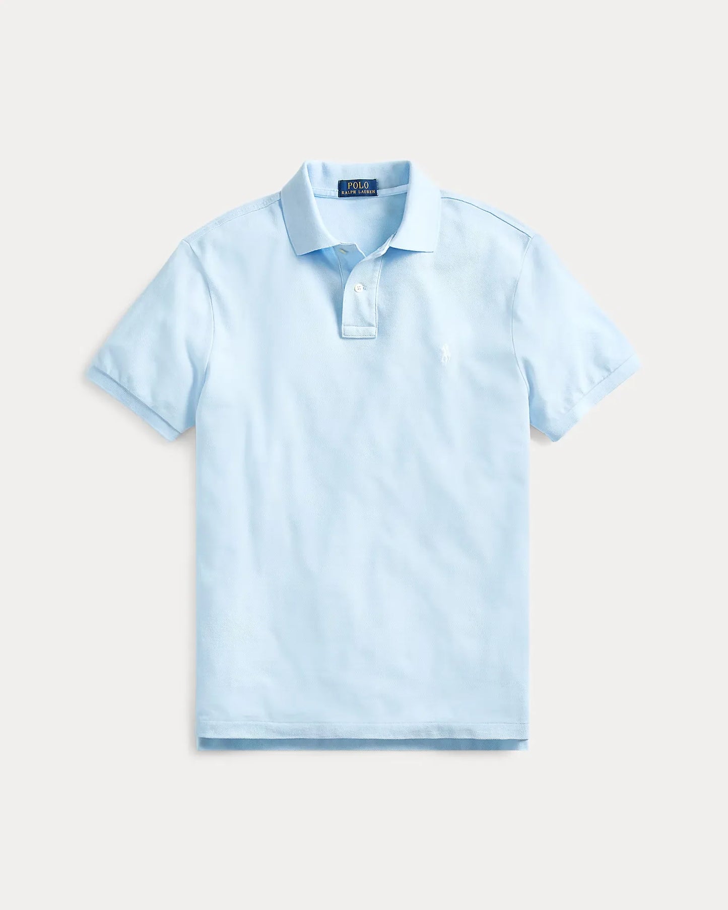 Poloshirt aus atmungsaktivem Baumwoll-Mesh mit R&L Detail