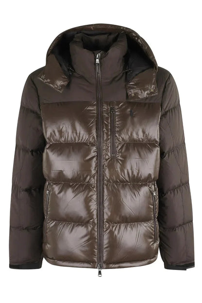 RL Axton Gloss Padded Bomber Jacket